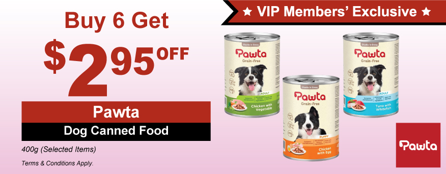 Pawta Dog Canned Food Promo